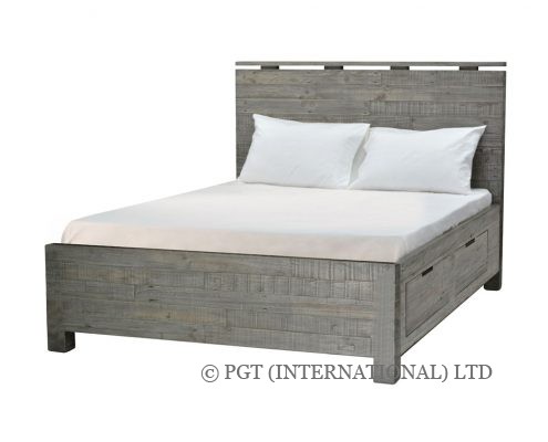 rustic bayview storage bed